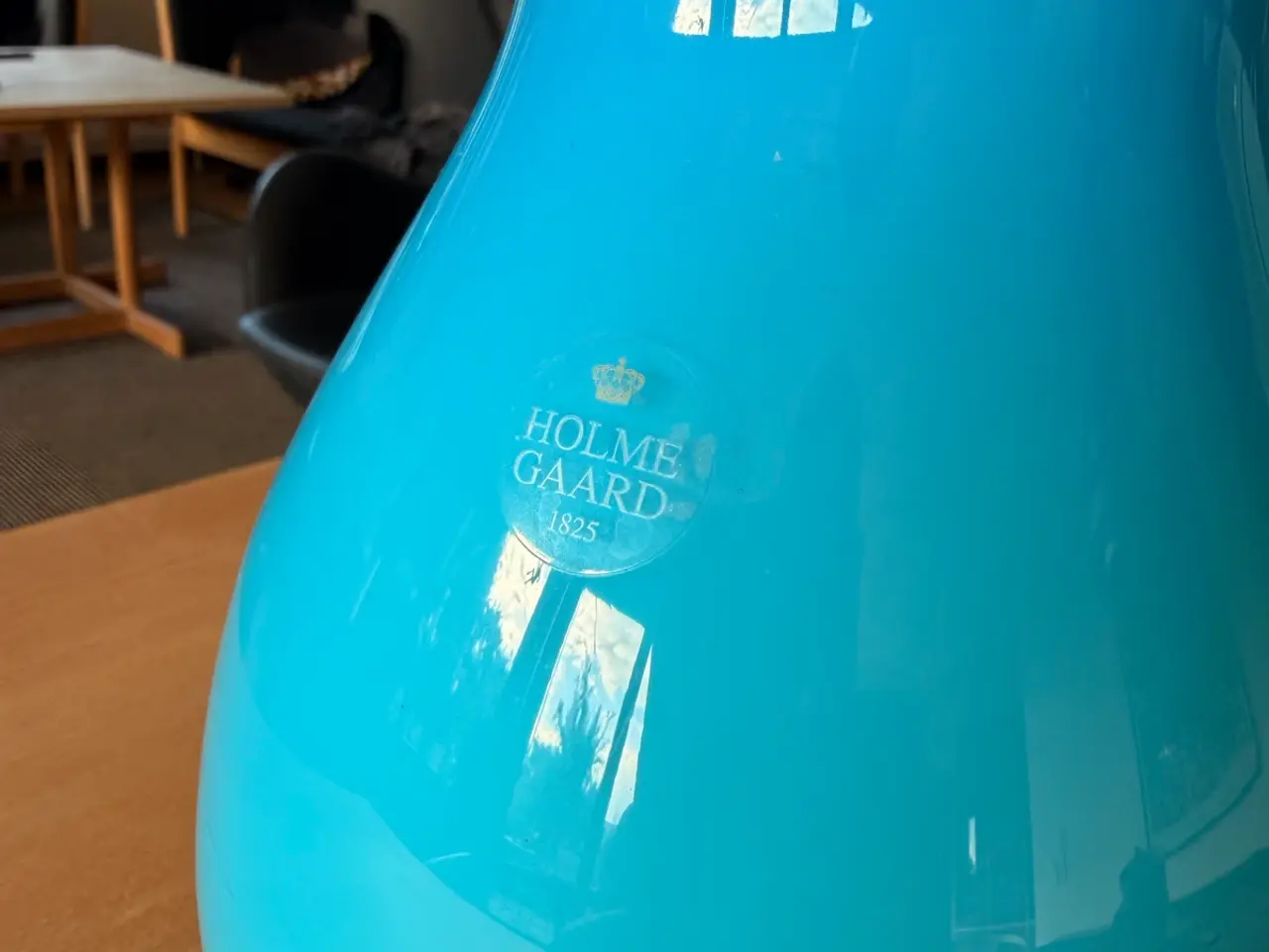 Billede 8 - Holmegaard glasvase og lysestager