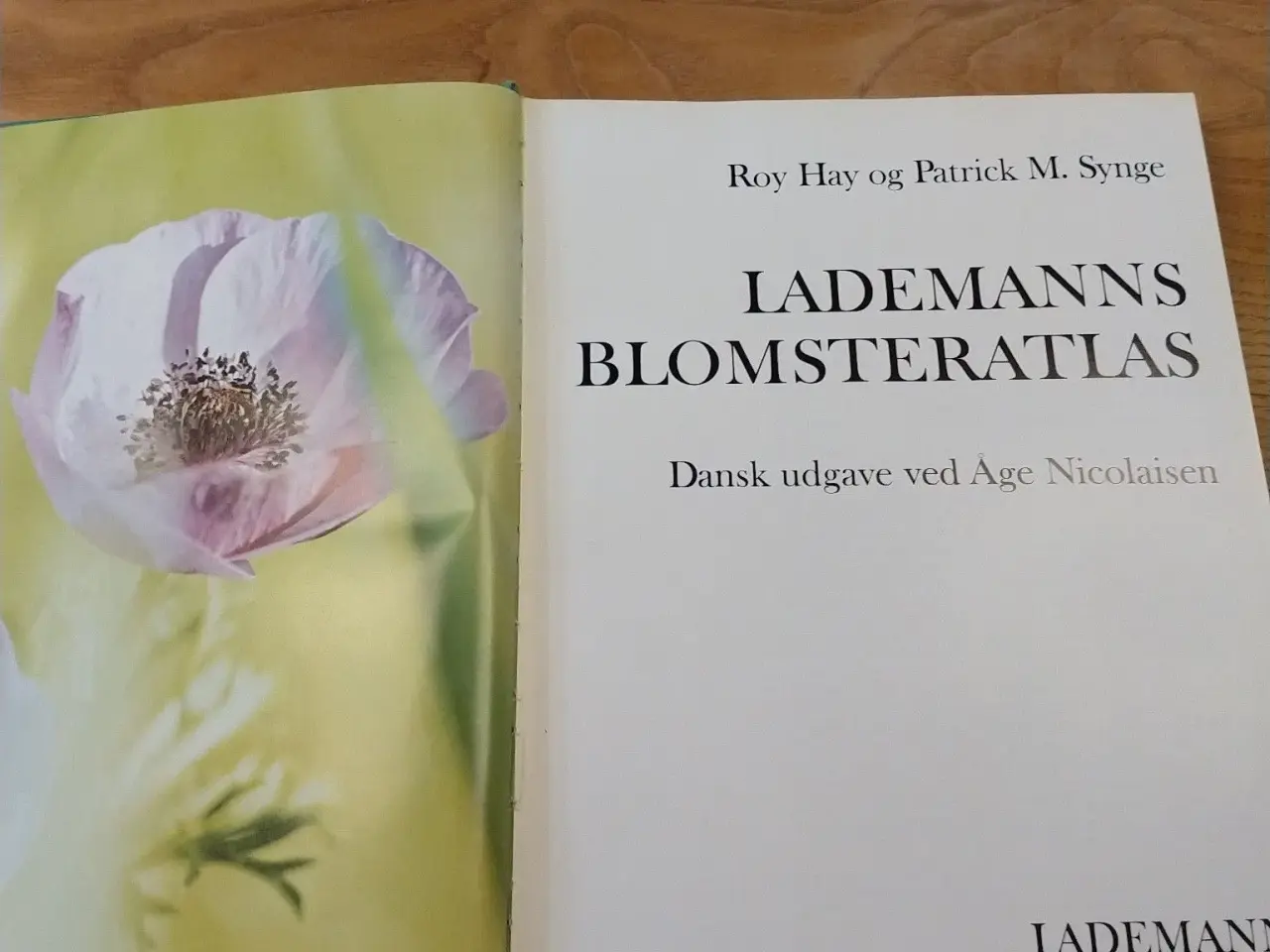 Billede 1 - Lademanns blomsteratlas