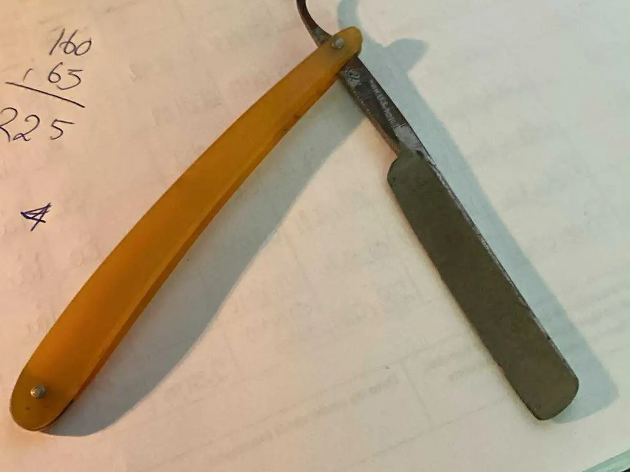 Billede 4 - Barberkniv fra Biedermeier