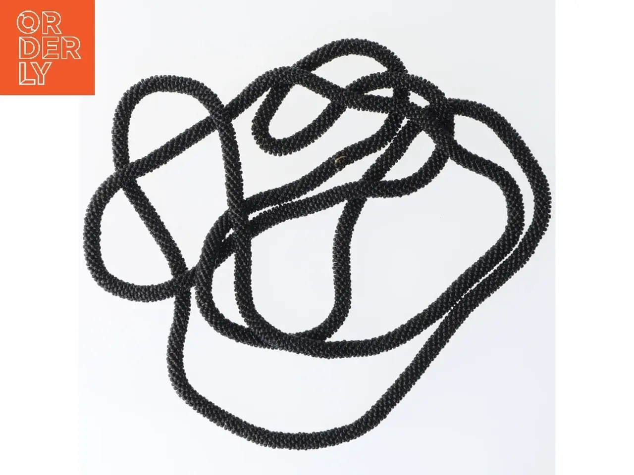 Billede 2 - Sort perlekæde (str. 84 cm)