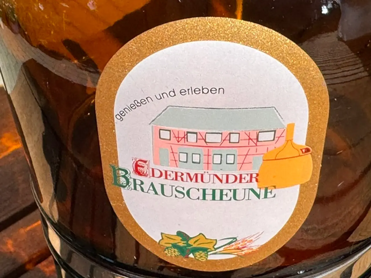 Billede 4 - ØL-FLASKE 2 liter. Øl-growler