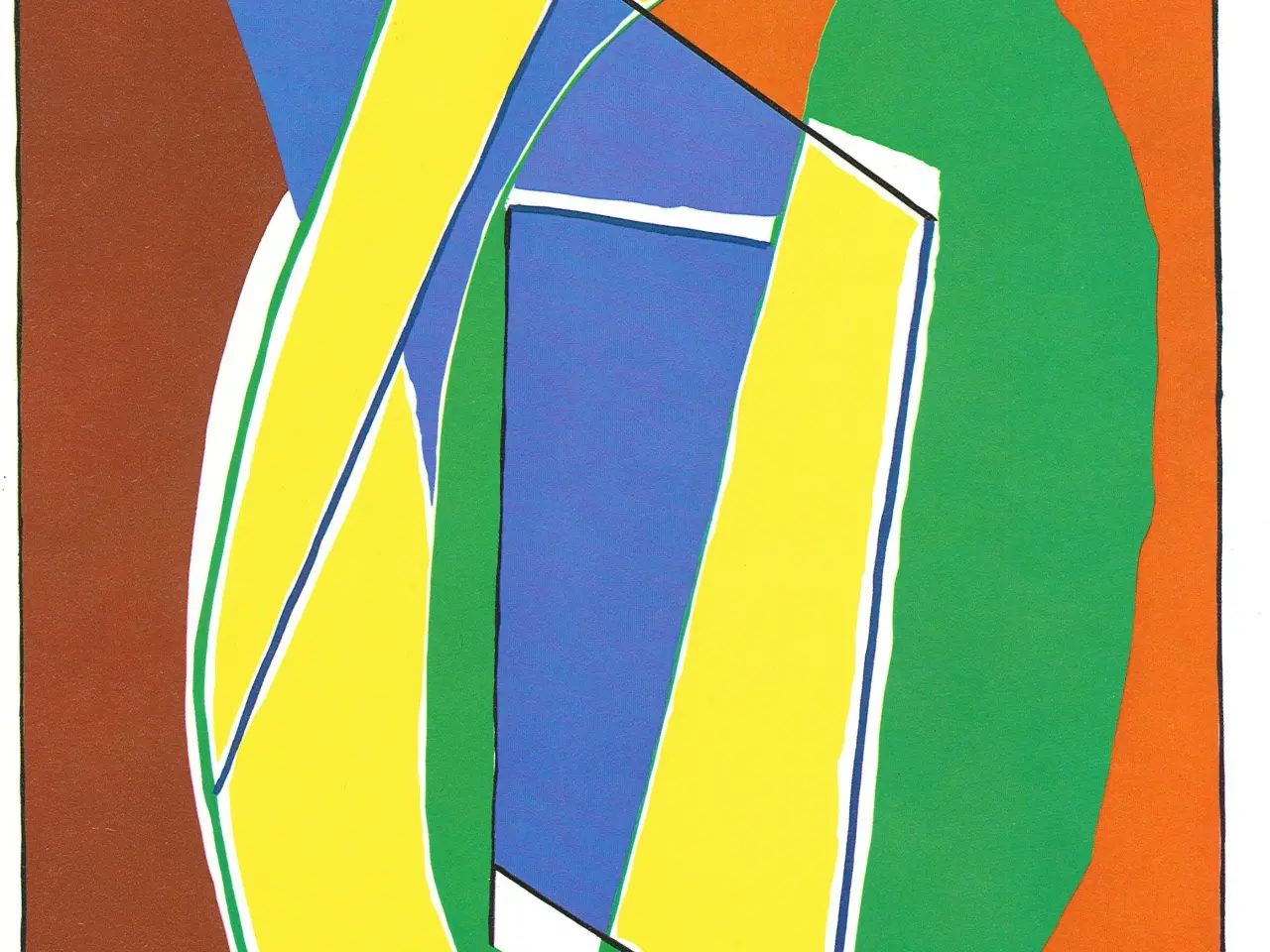 Billede 1 - Kunsttryk af Richard Mortensen