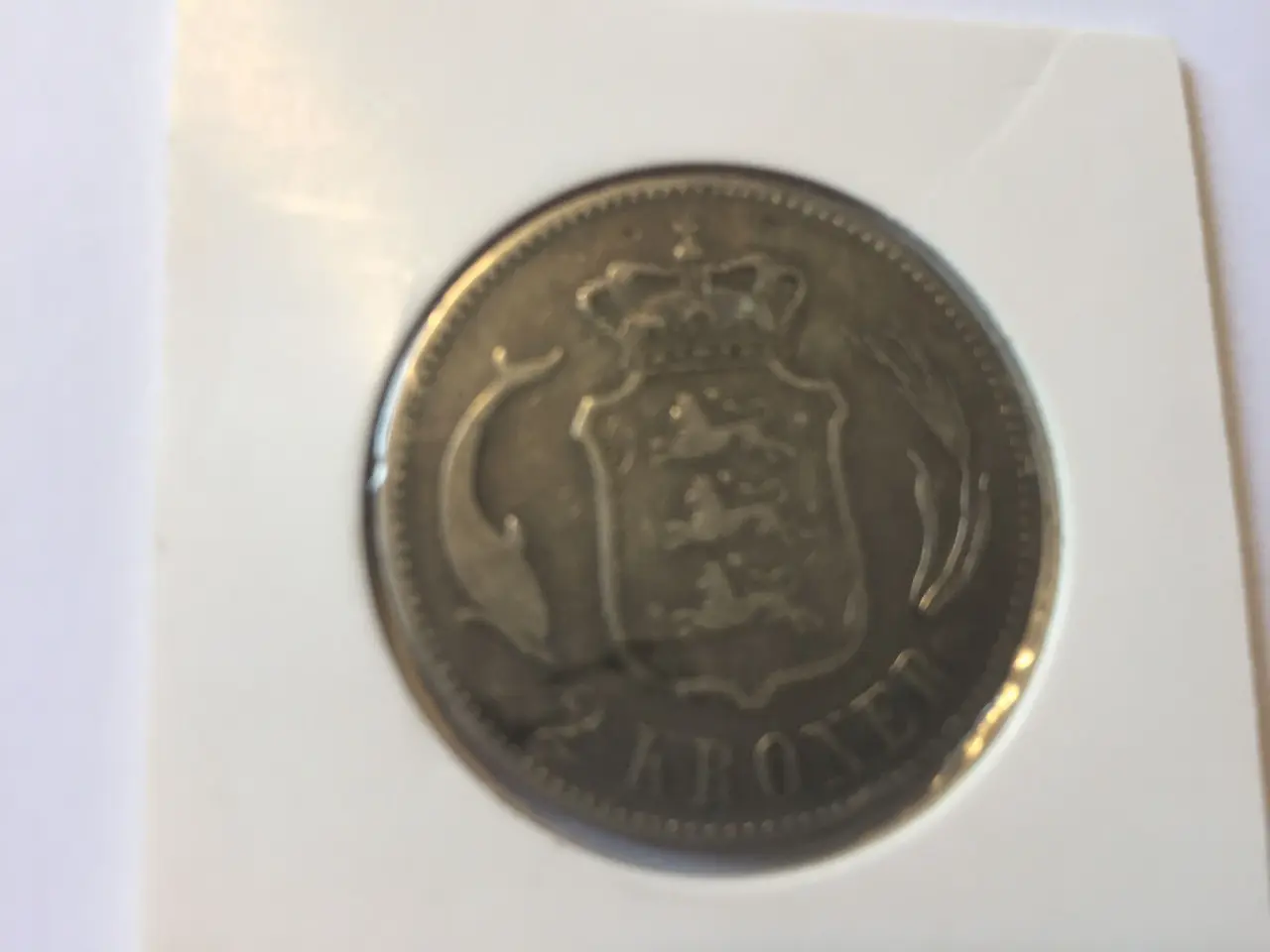 Billede 2 - 2 Kr. 1875 Sølv