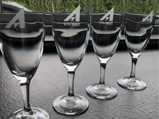 Champagneglas med Logo