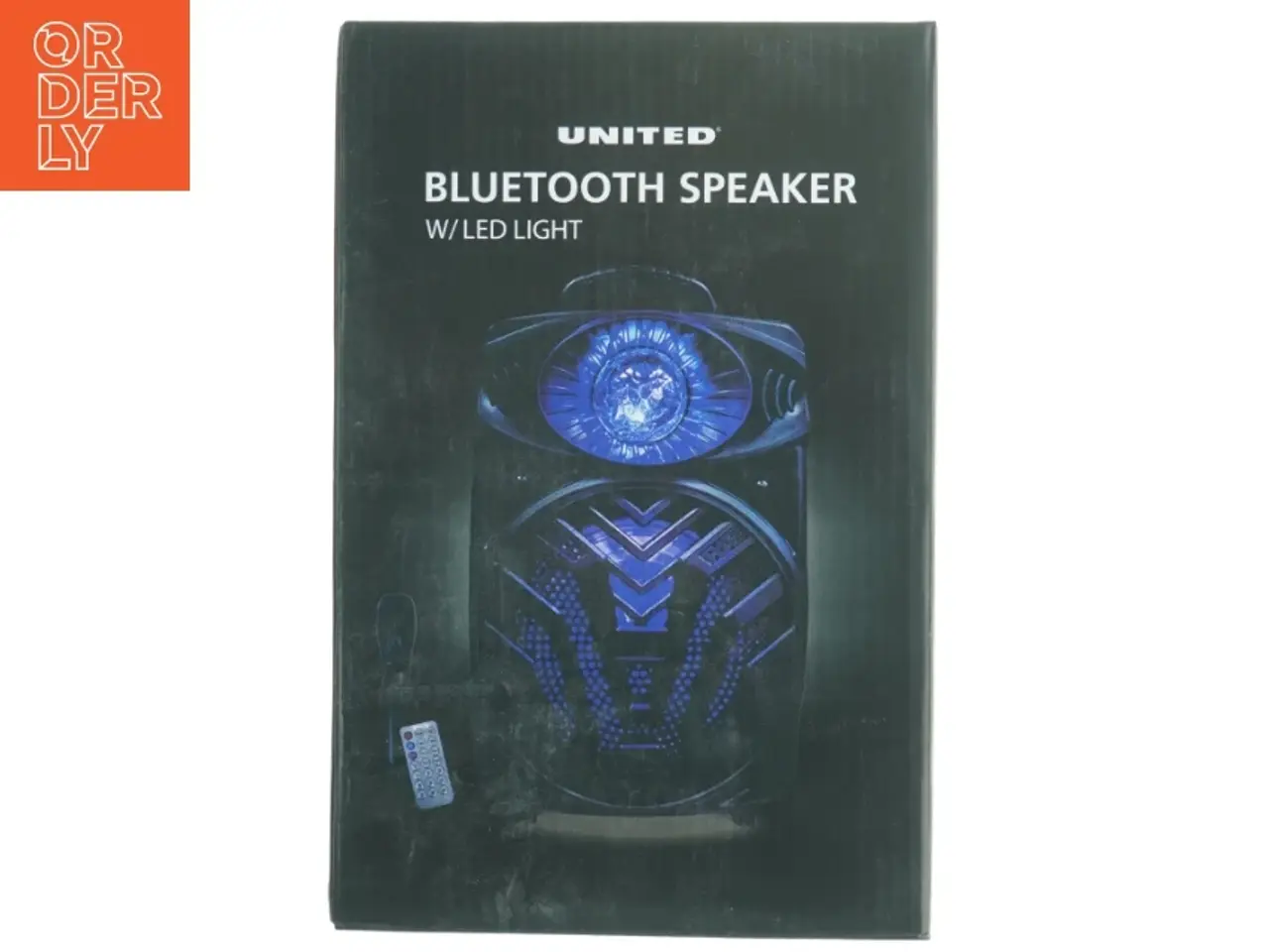 Billede 1 - Bluetooth-højttaler med LED-lys fra United (str. 36,8 x 24 x 19,5 cm)