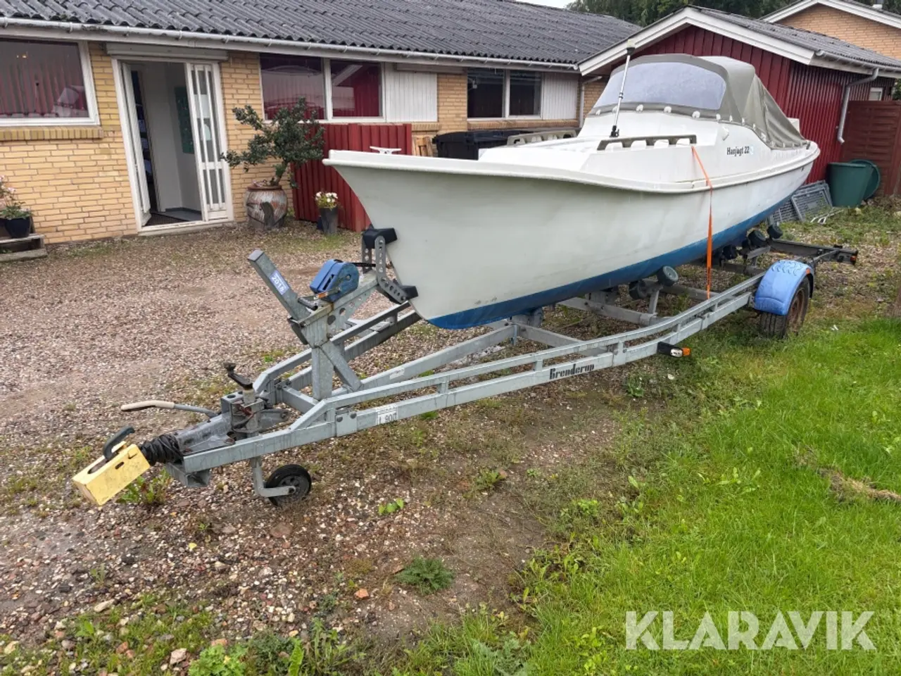 Billede 1 - Båd med trailer Havjagt 22