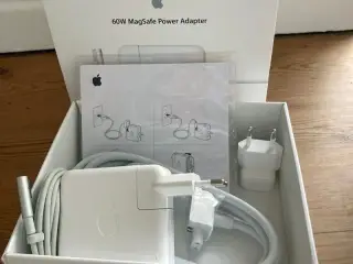 Original Apple 60 W MagSafe-strømforsyning