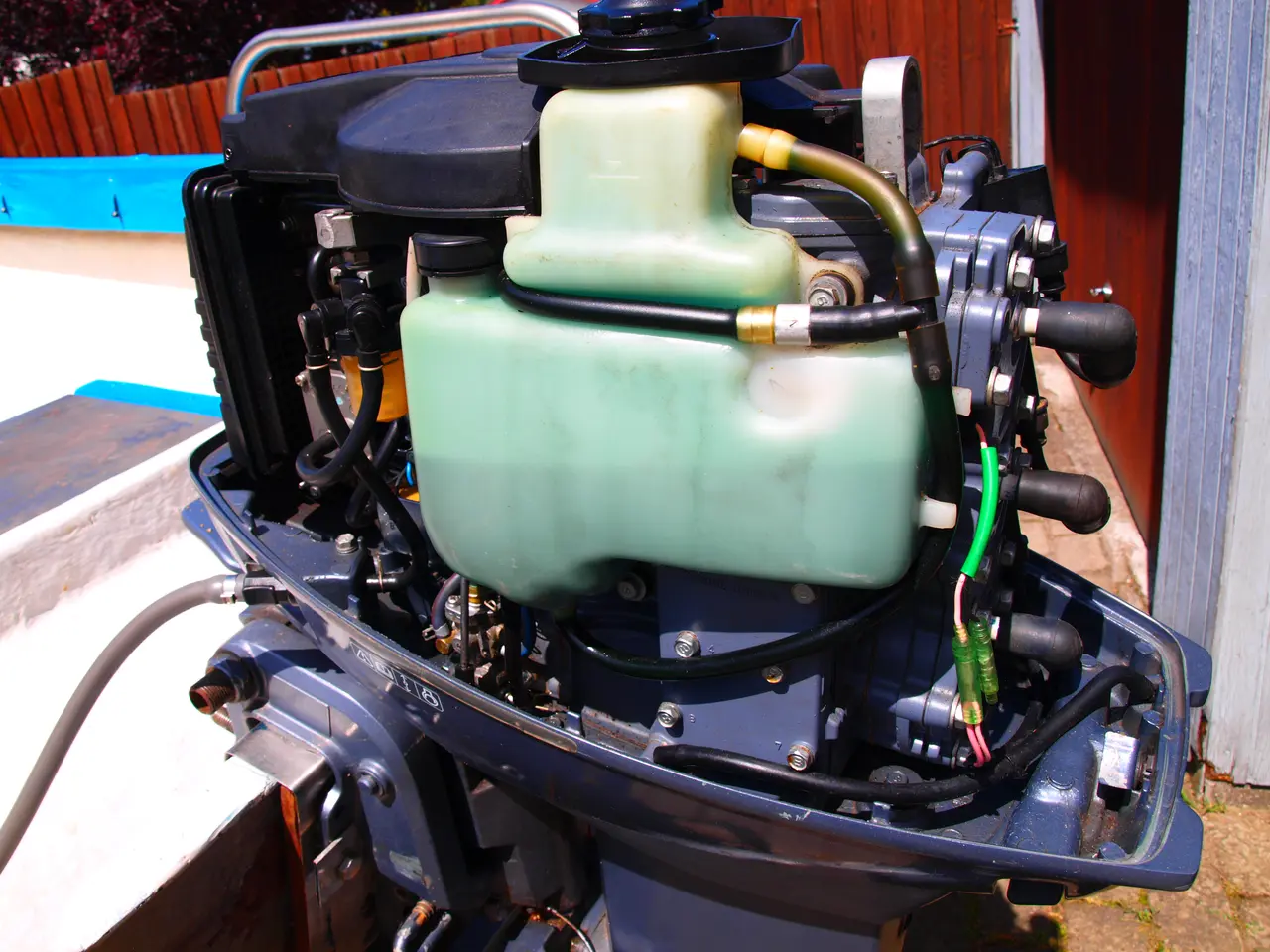 Billede 2 - Crescent 465 med 2 takt 30 hk motor yamaha