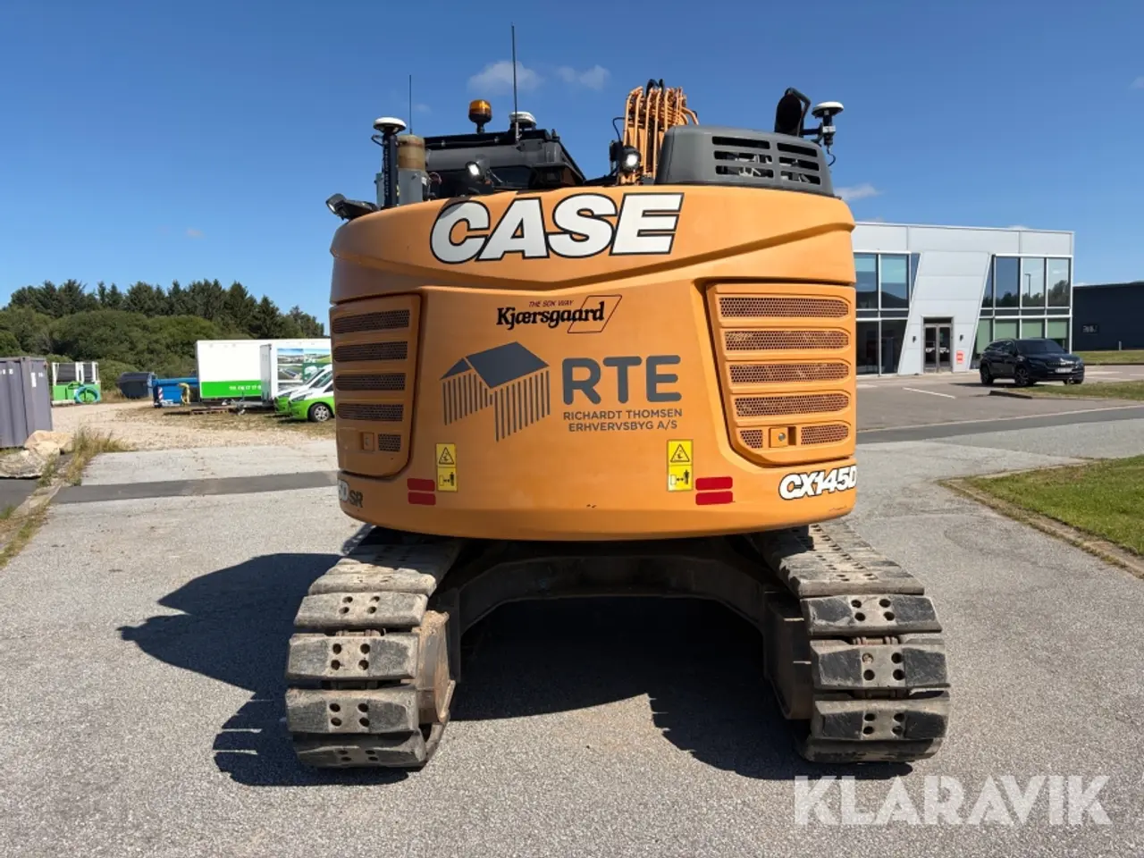 Billede 6 - Gravemaskine Case CX145D SR med Rototilt, 3D GPS, centralsmøring og tilbehør