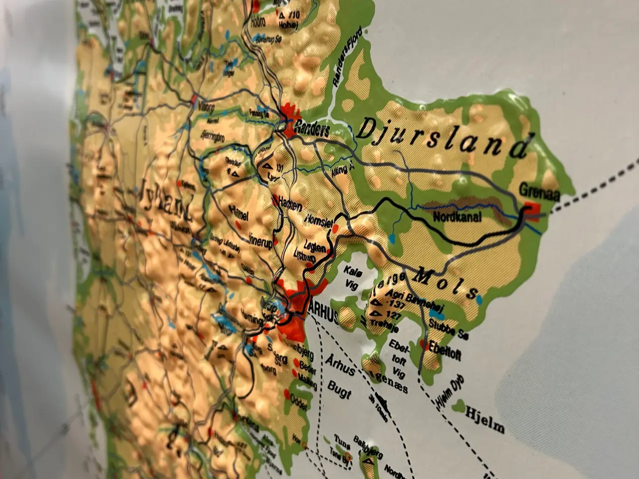 Billede 6 - 3D Danmarks kort