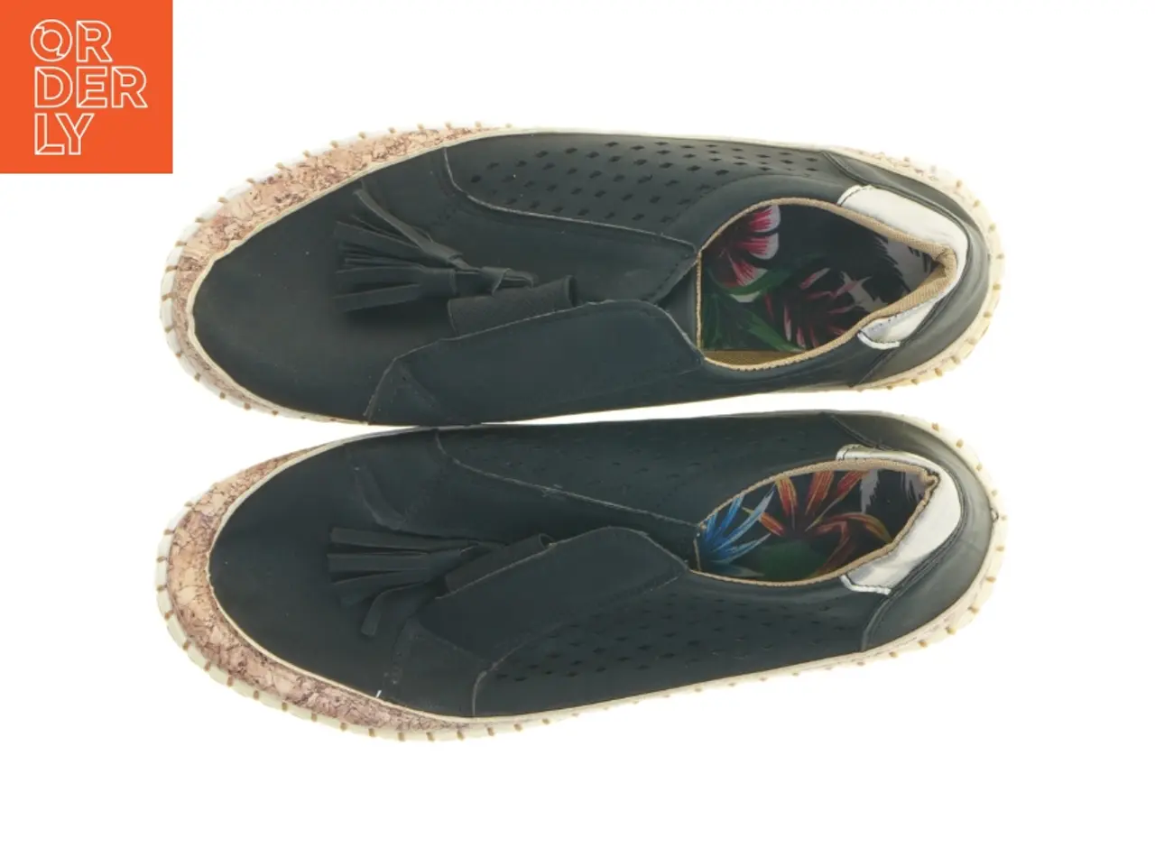 Billede 4 - Espadrilles med kvaster (str. 26 cm)
