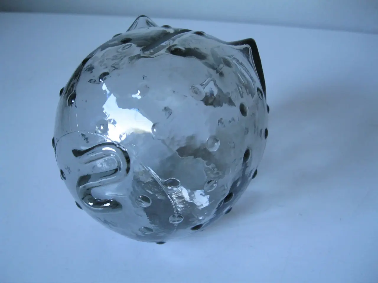 Billede 2 - Michael Bang glas sparegris Holmegaard