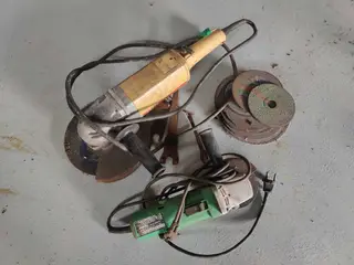 Bosch og Hitachi med skiver