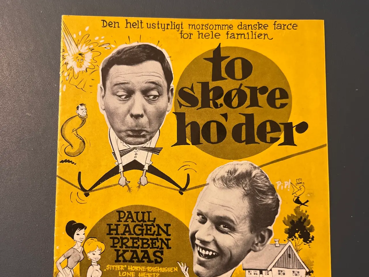 Billede 1 - To skøre hoveder