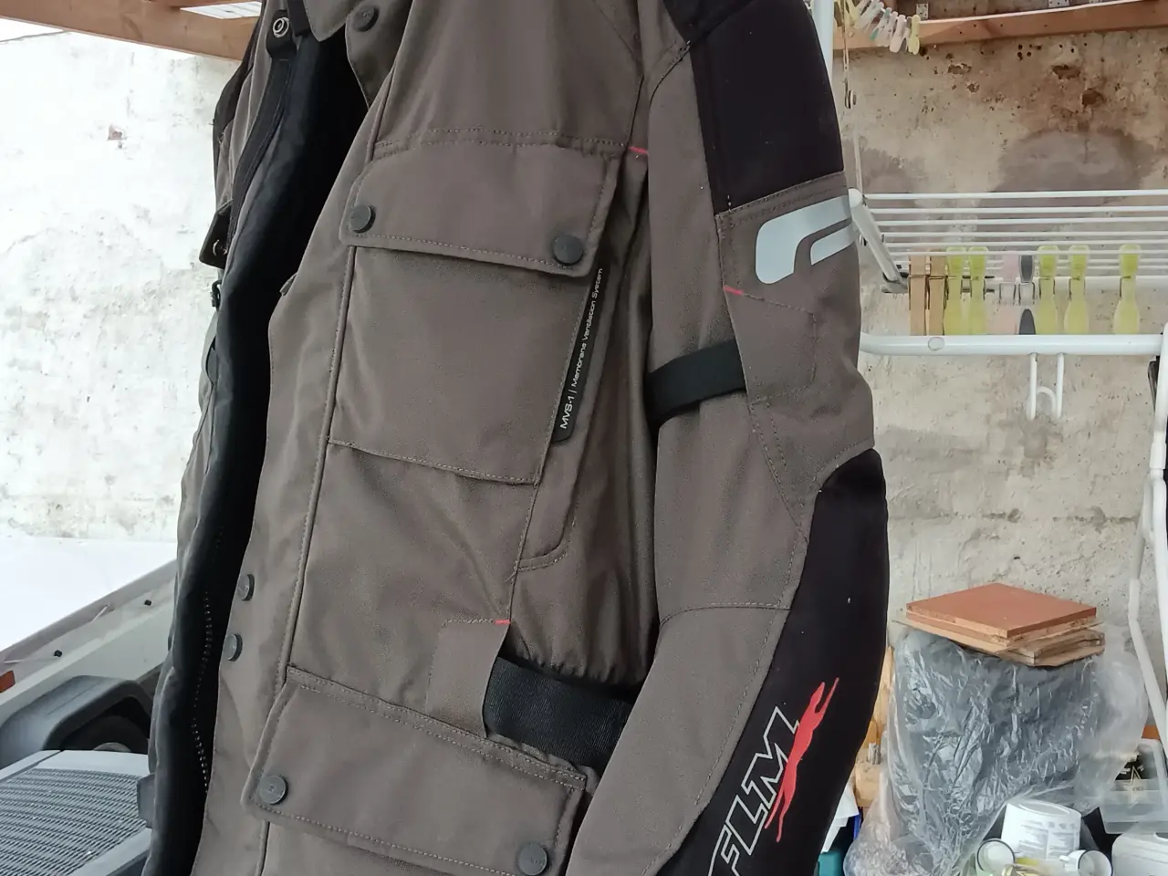 Billede 7 - Mc jakke. L... Og bukser mc L. XL..