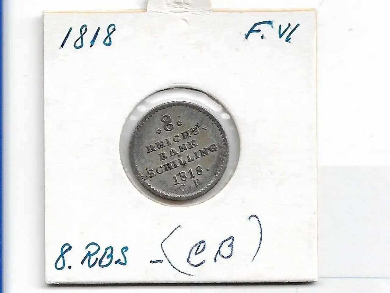Billede 1 - 8  Rbs.  F  VI  1818  ( CB )  ( sieg 2016 700 .- )