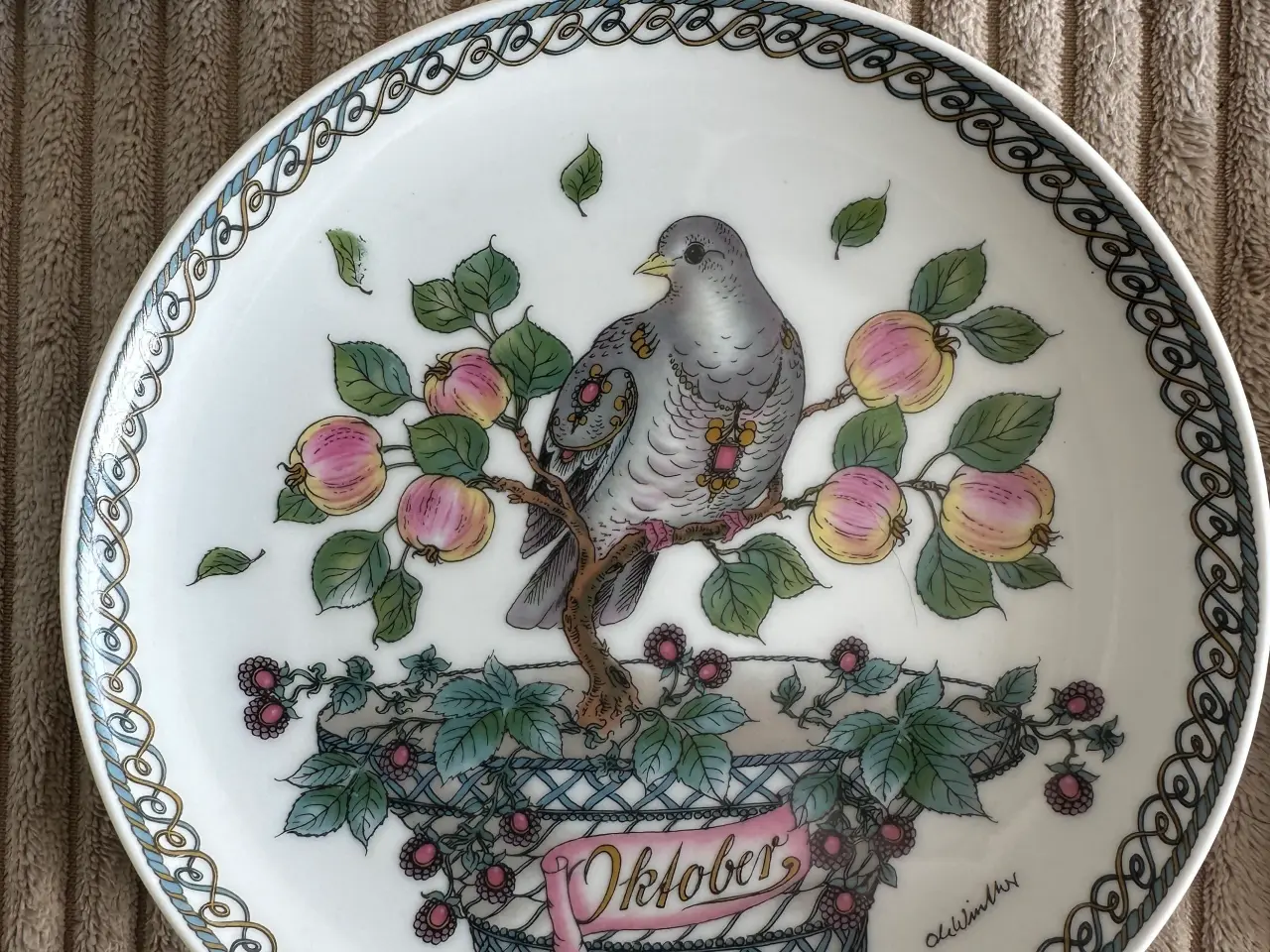 Billede 10 - 11 sjældne Hutschenreuter måneds platter