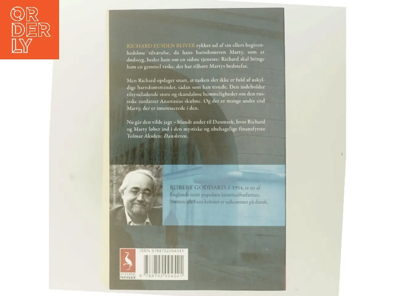 Billede 3 - Danskeren : kriminalroman af Robert Goddard (Bog)