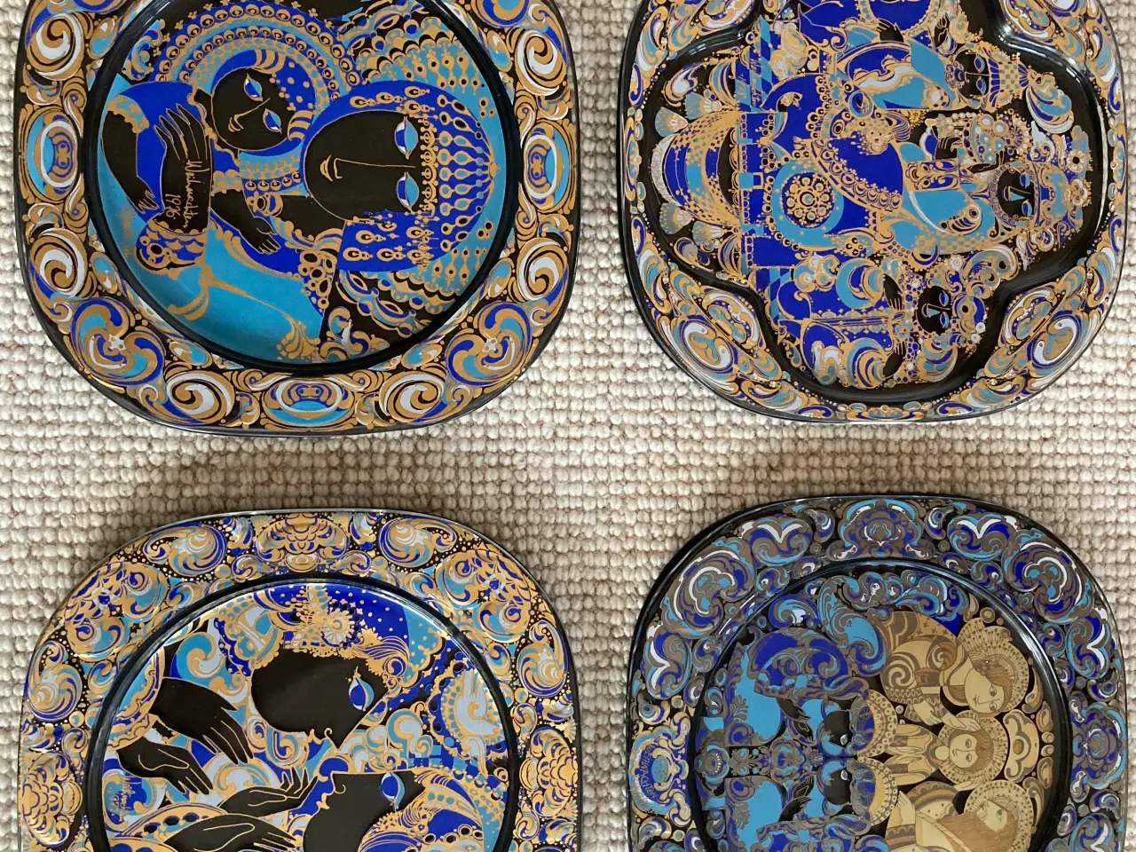 Billede 1 - Bjørn Wiinblad Glas platter
