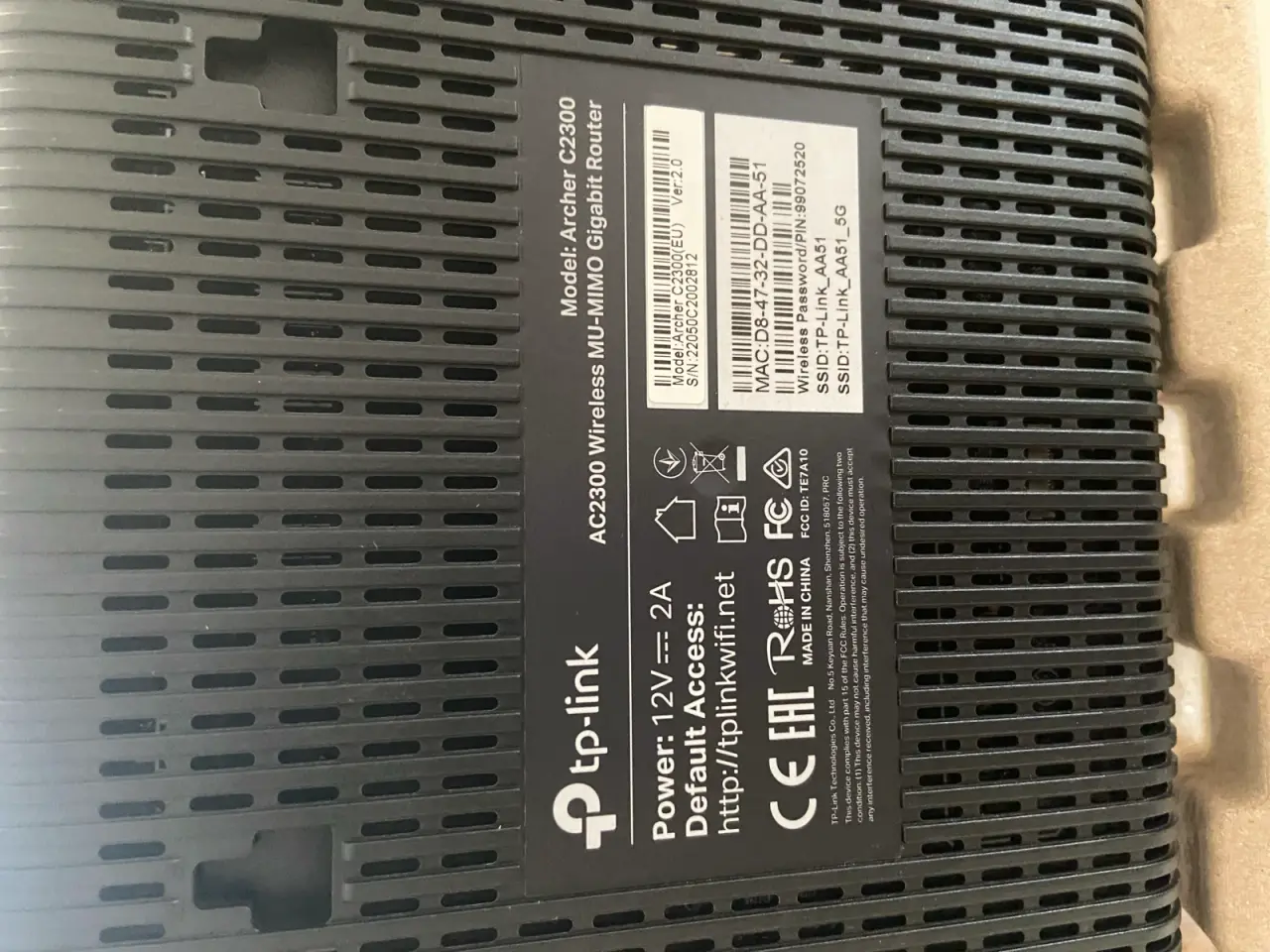 Billede 6 - TP-Link Archer C2300 Trådløs Router