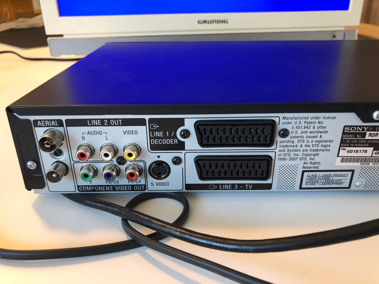 Billede 14 - Sony DVD afspiller med Harddisk optager