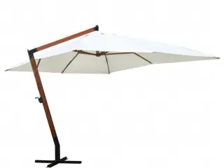 Parasol 300x400 cm hvid