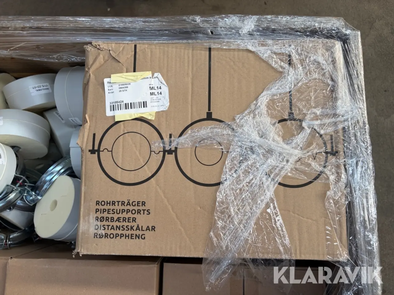 Billede 3 - Rørbærere og forskruninger 1 Palle