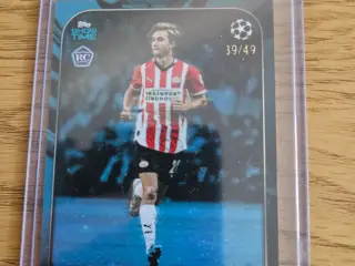 Topps Show time Tygo Land /49 Fodboldkort