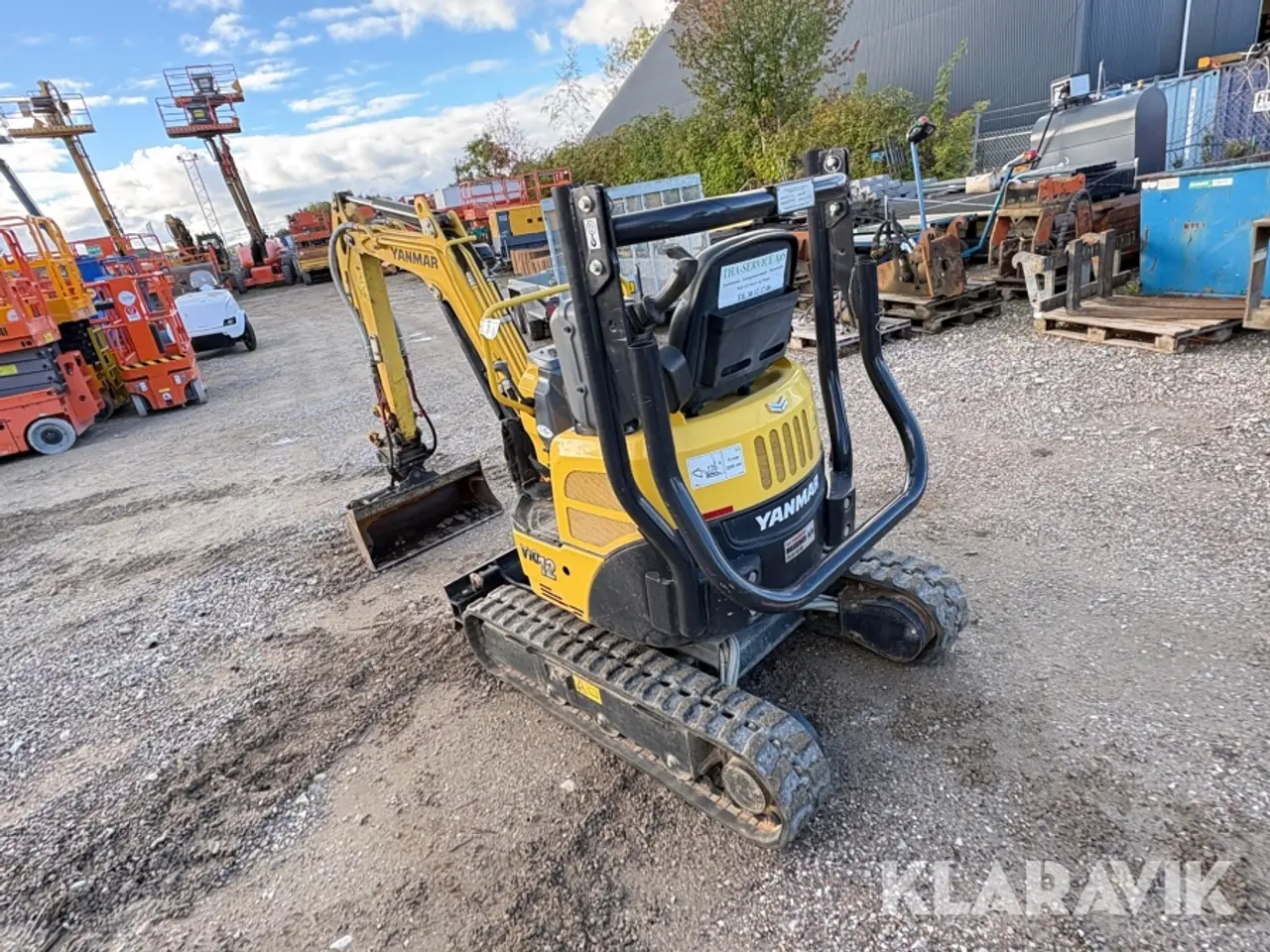 Billede 4 - Minigraver Yanmar VIO12