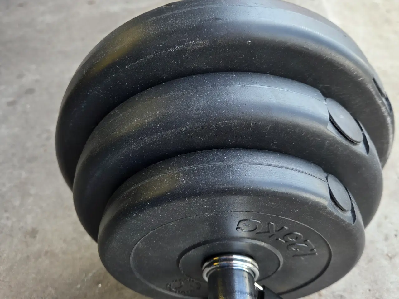Billede 2 - Vægtstang 20 kg i alt