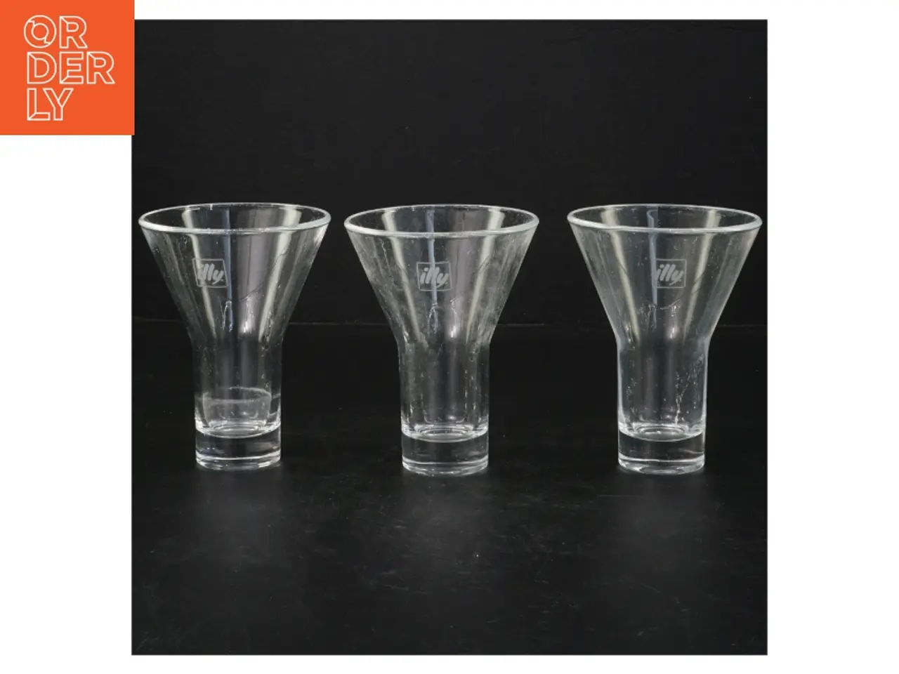 Billede 1 - Illy glas sæt, 3 styk fra Illy (str. 12 cm. 3 styk)