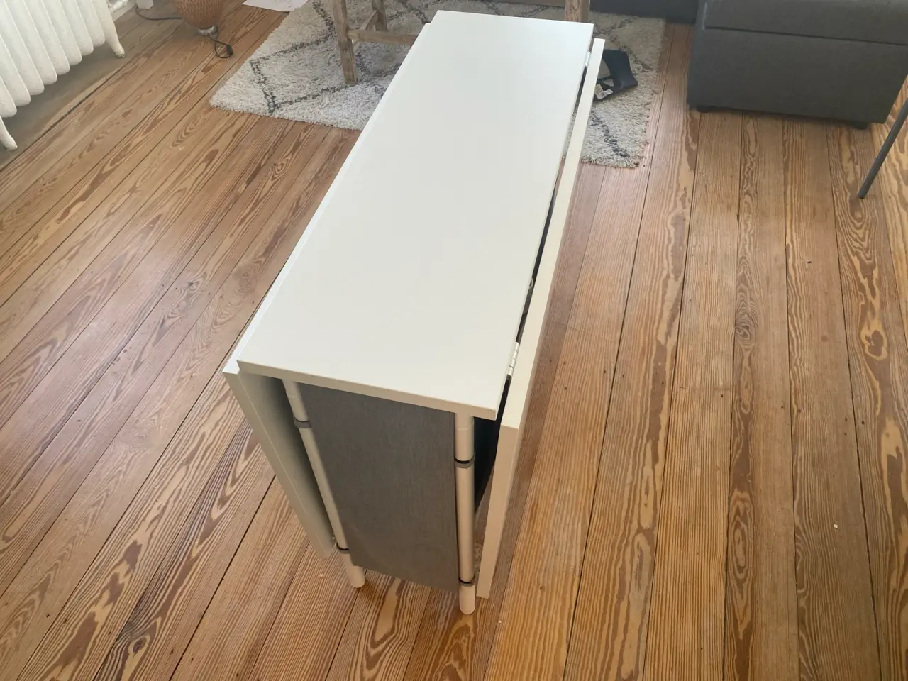 Billede 5 - Spisebord/klapbord i hvid