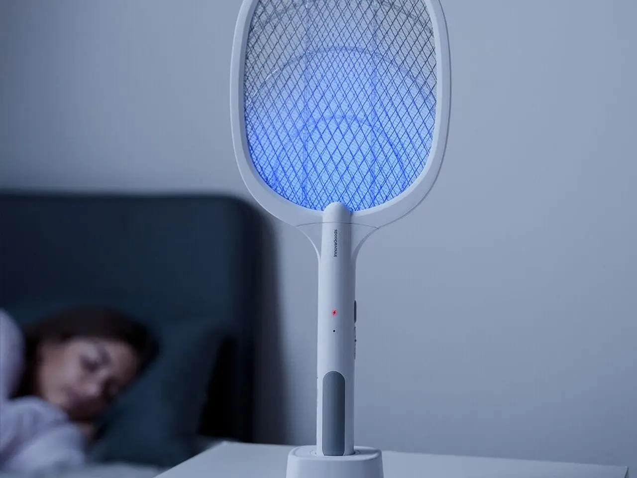 Billede 2 - Genopladelig insektketcher 2-i-1 med UV-lys - Elecfly