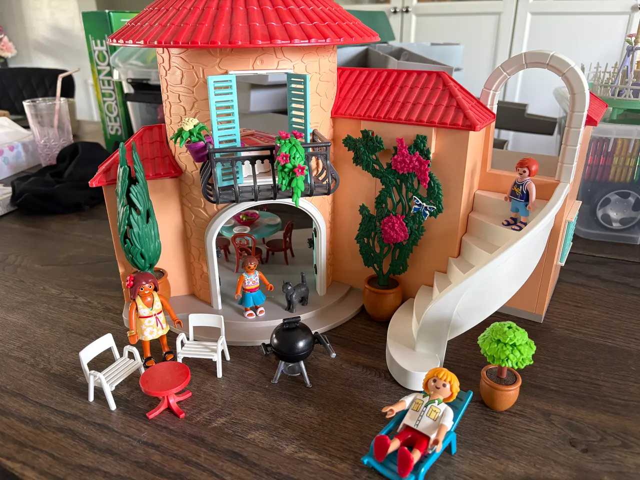 Billede 1 - PLAYMOBIL 9420 sommervillaen & 9422 swimmingpool