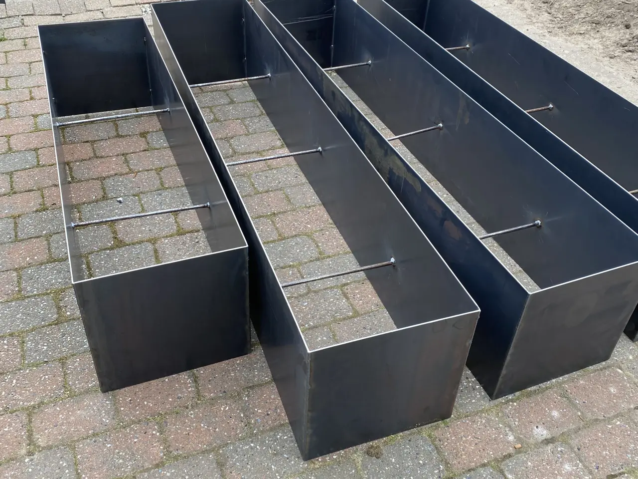 Billede 2 - Corten højbede / plantekasser – 3 mm stål