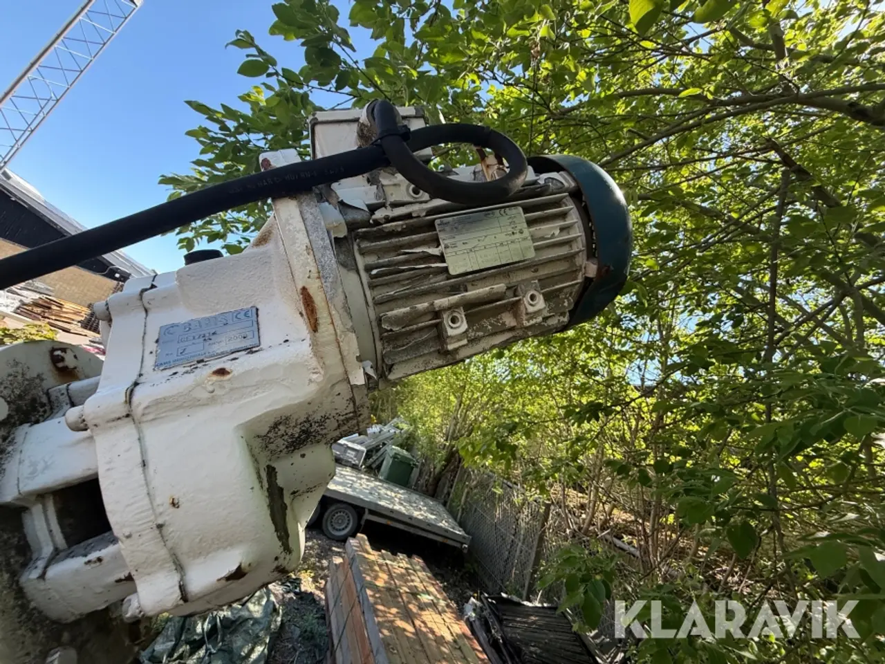 Billede 7 - blandesilo med snegl og elmotor Berger CF1711
