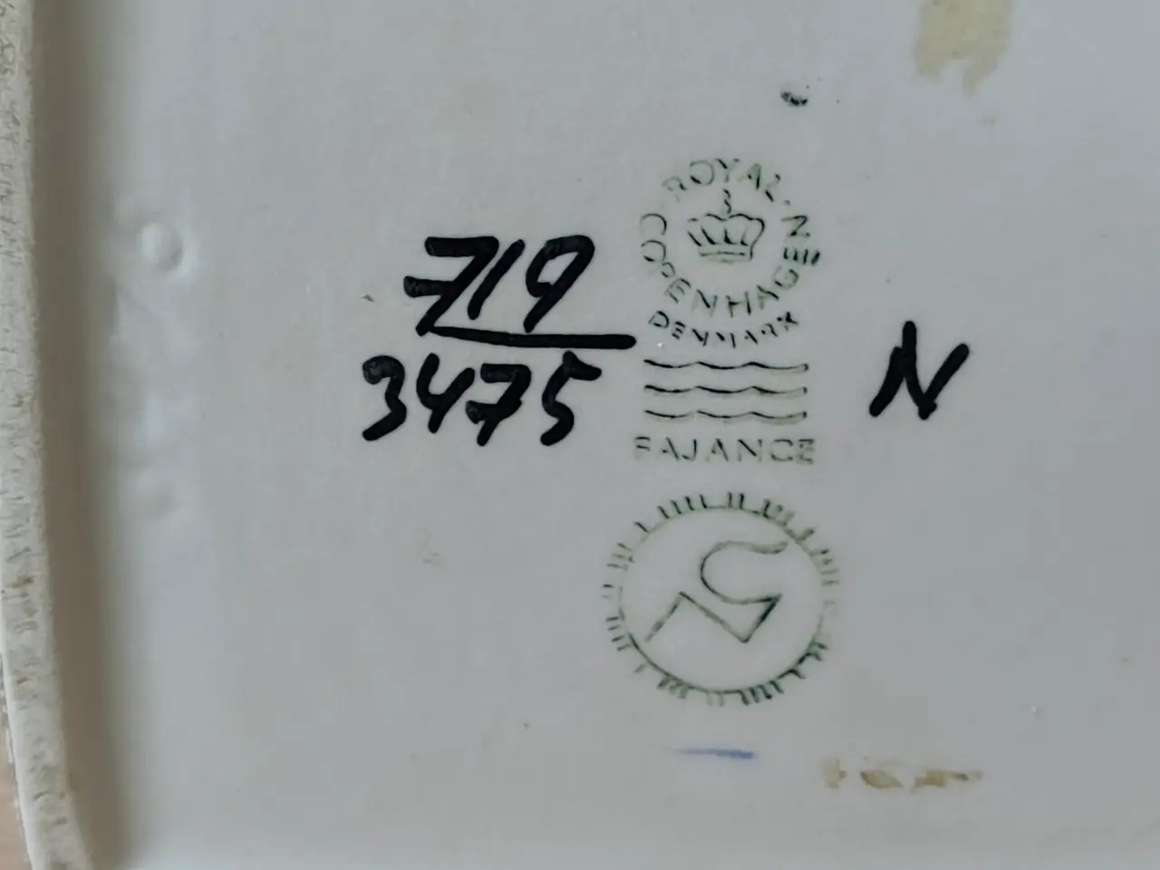 Billede 7 - Stor Royal Copenhagen Baca fajancevase