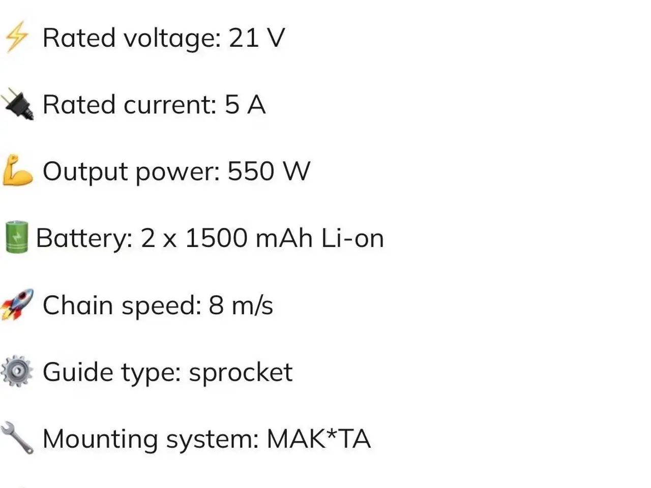Billede 5 - Kædesav med 2 batterier i kuffert