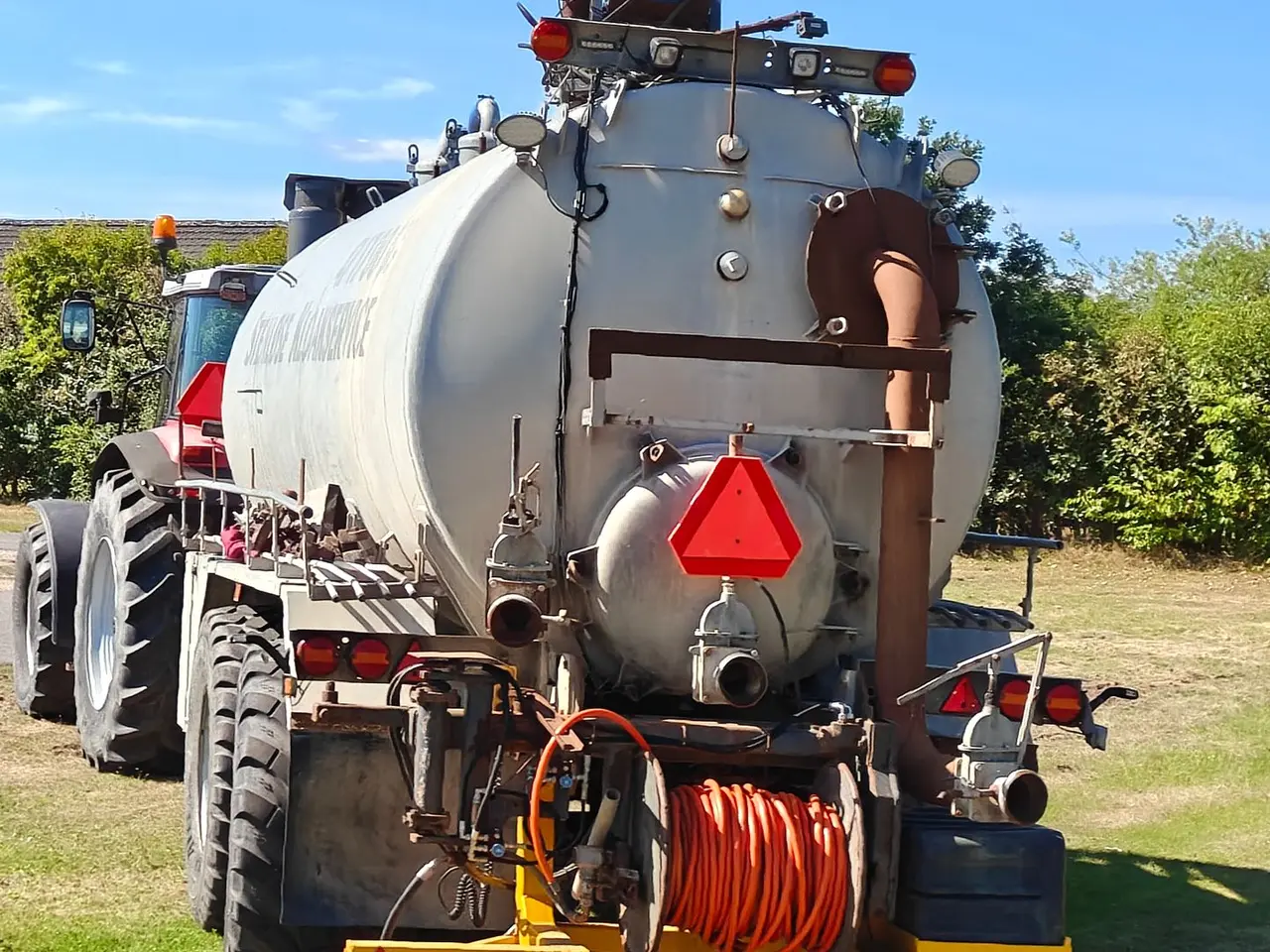 Billede 6 - Slamsuger - spulevogn inkl. Massey Ferguson 8220 Traktor