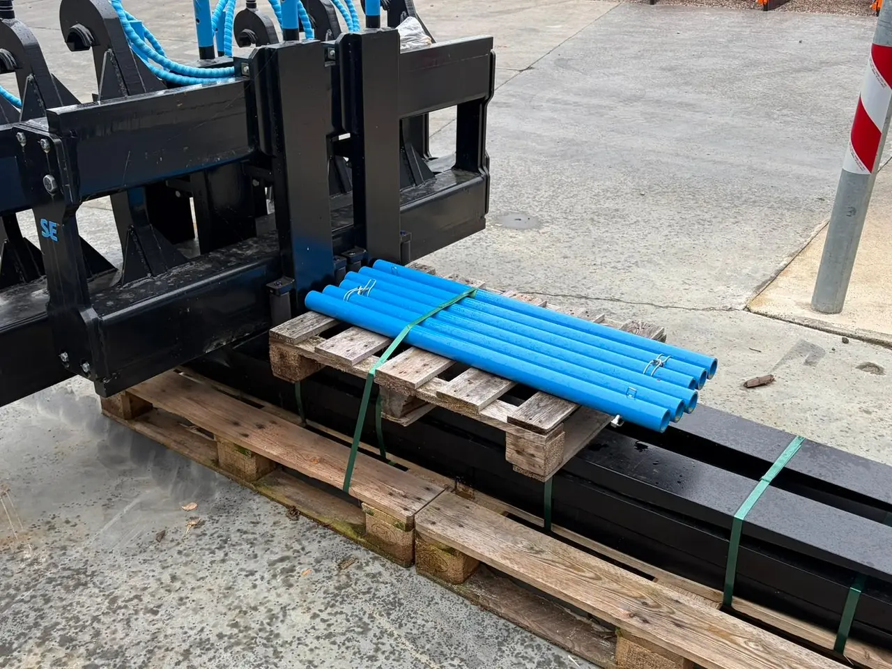 Billede 1 - Volvo Pallegafler 7 tons Hydraulisk gaffelflyt, med Volvoskifte og 1,5 meter slæde