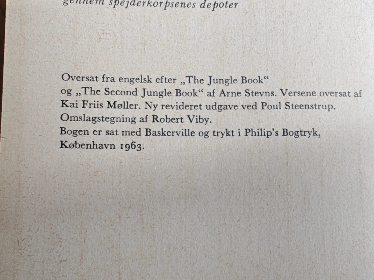 Billede 3 - Mowgli Historier BOG fra 1963 af Rudyard Kipling