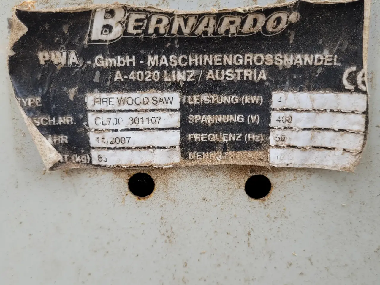 Billede 11 - Bernardo WKS700 brændesav/ vippesav