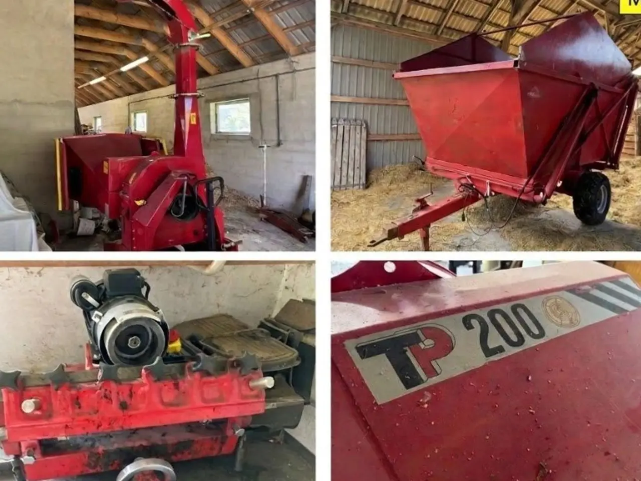 Billede 1 - TP 250 PTO Med 7 tons Spragelse høj/lav tipvogn og knivsliber