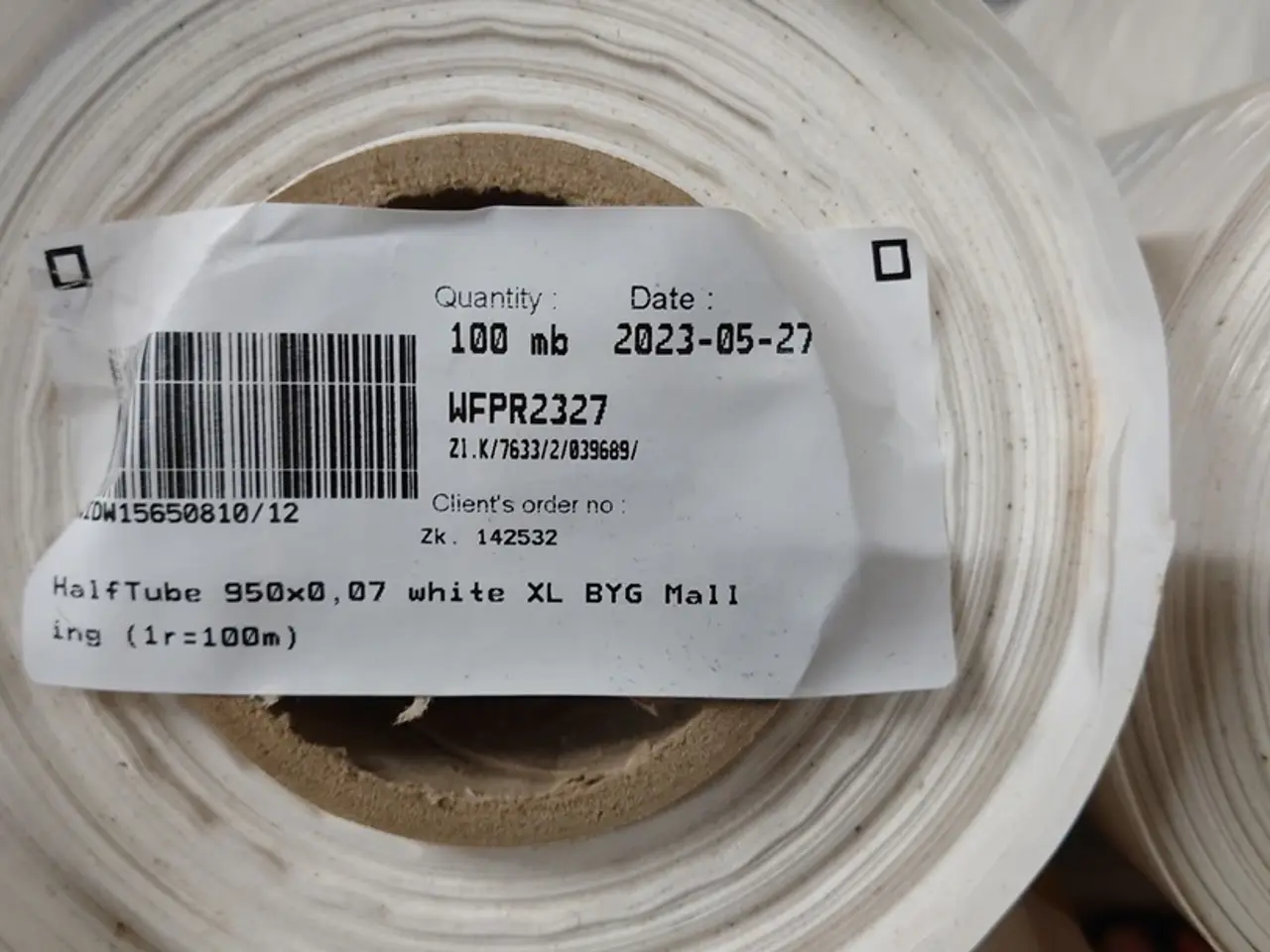 Billede 4 - Plastrulle 1,90 x 100 M