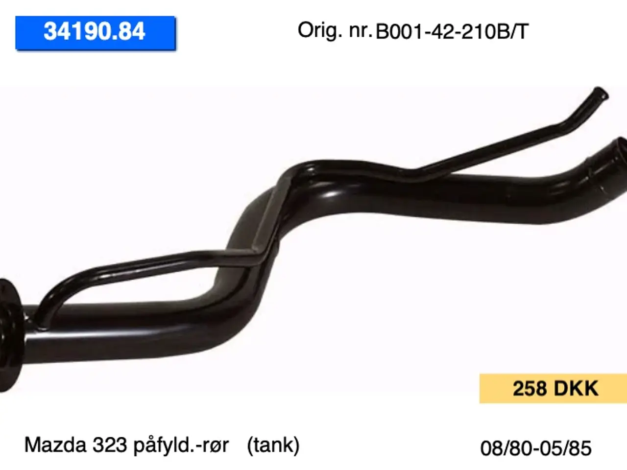 Billede 5 - Mazda 323 (85-89) tanke