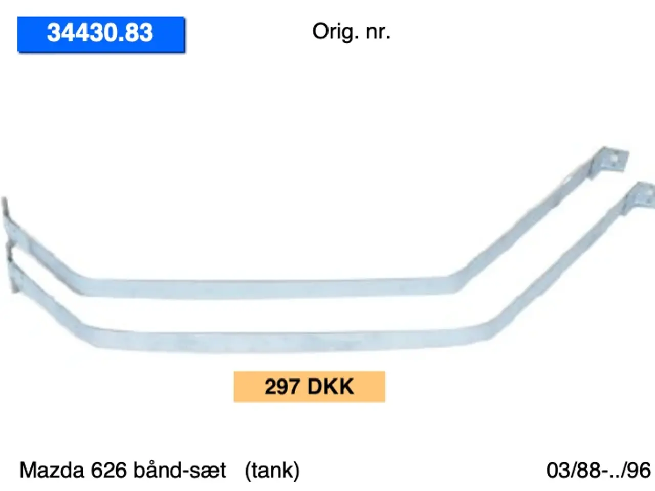 Billede 9 - Mazda 626 GD-GV (87-96) tanke