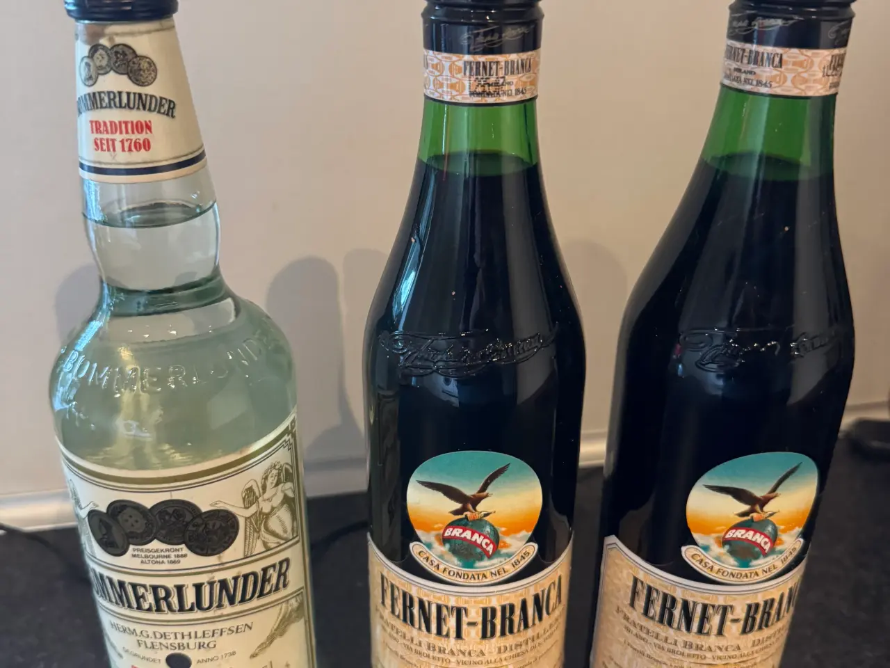 Billede 2 - Bommerlunder snaps og Fernet-Branca Bitter