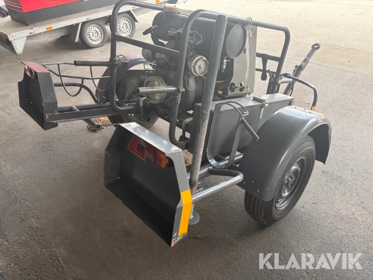 Billede 4 - Vandforsyningsenhed / brandpumpe på trailer Svanehøj CF100 1200 bobbel motor