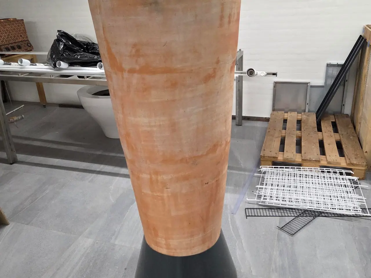 Billede 1 - Terracottakrukke højde ca 160cm 40 cm i diameter