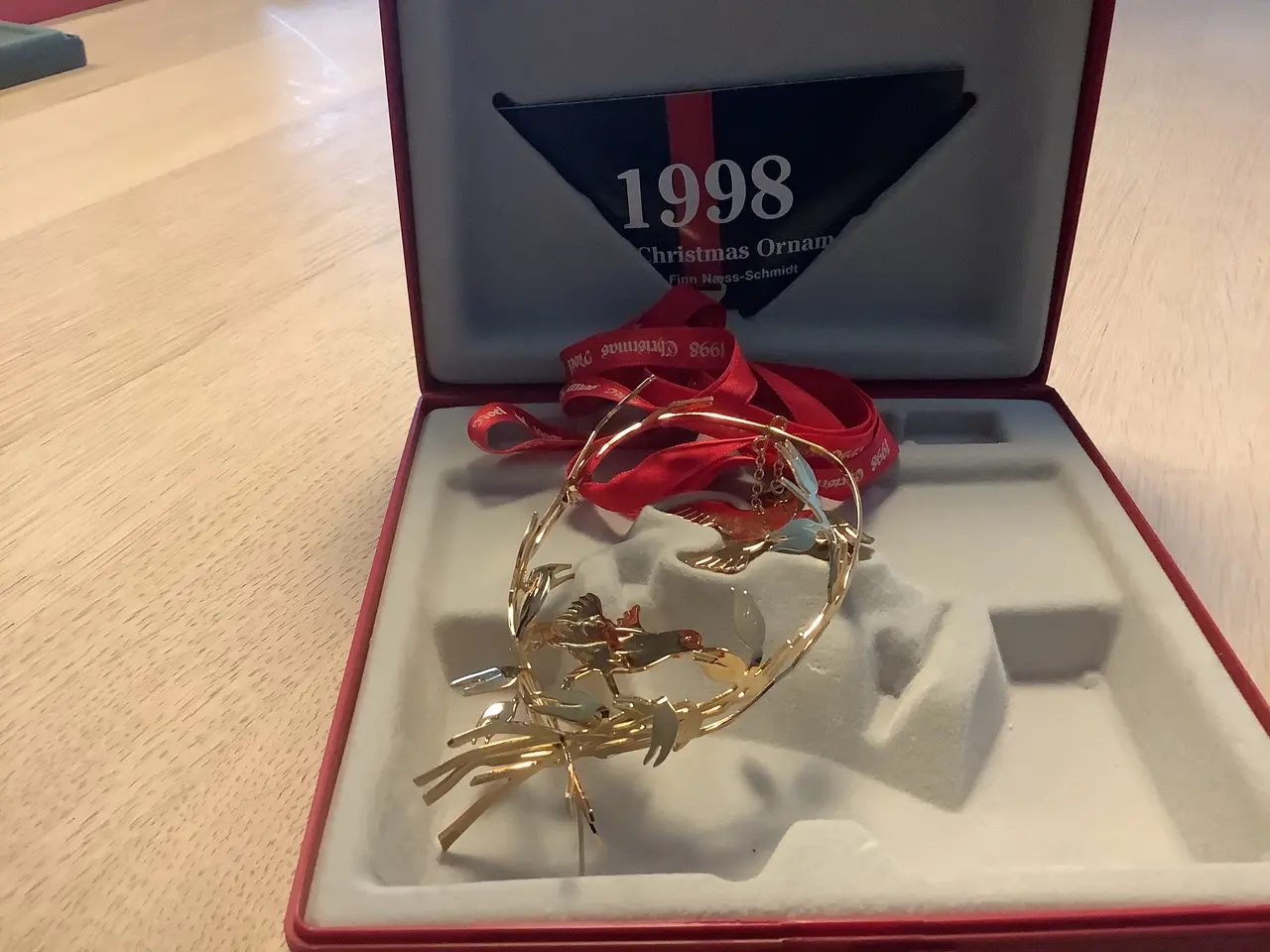 Billede 1 - Georg Jensen juleuro 1998